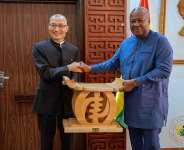 Chinese Ambassador to Ghana H.E. TONG Defa send farewell letter to all friends in Ghana