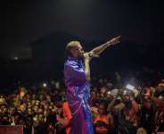 Amerado thrills fans at My Motherland 2.0 Concert in Ejisu