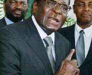 IN AWE OF MUGABE