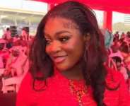Jackie Appiah and Kalsoume Sinare spotted at Mahama’s inauguration