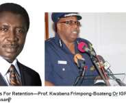 Who Qualifies For Retention—Prof. Kwabena Frimpong-Boateng Or  IGP Mohammed Ahmed Alhassan?