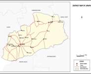 District map of Jirapa.