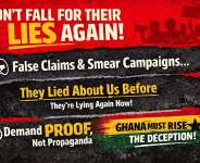 Propaganda, Panic and Political Desperation: Ghana Must Not Be Deceived Again
