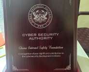 Ghana Internet Safety Foundation honoured by Cyber Security Authority