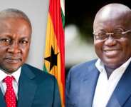 President Akufo-Addo and Former President John Mahana