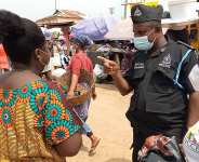 Covid-19 Fight: Abuakwa North NCCE, Police sensitize public on Covid-19 protocols