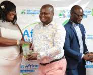 Dr. Kennedy Agyemang, Chief Executive Officer of Kenoga Company Limited with his award