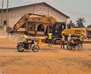 Dzodze demolitions begin for ‘Big Push’ road dualisation in Ketu North