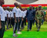 Guards trained under Blue Water initiative to protect river bodies with Lands Minister, Emmanuel Armah-Kofi Buah