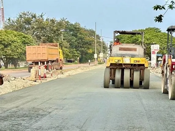 Some of the ongoing rehabilitation works