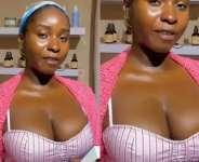 Revealing outfit sparks debate as lady uses unconventional way to preach gospel