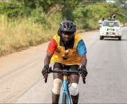 Ibrahim Jazil Abanga embarks on 600km cycling independence expedition