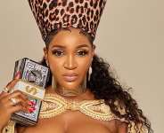 Idia Aisien is a Stunning Zamunda Beauty at Coming 2 America Premiere