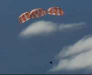 Astronaut Christina Koch and Artemis II crew splash down after historic Moon mission