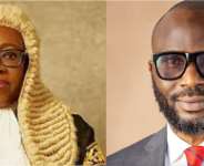 L-R:Chief Justice of Nigeria, Kudirat Kekere-Ekun, Kabir Akanbi, Chief Registrar