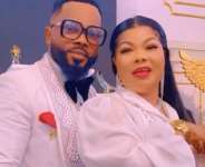 Nana Agradaa and her husband, Mr. Asiamah