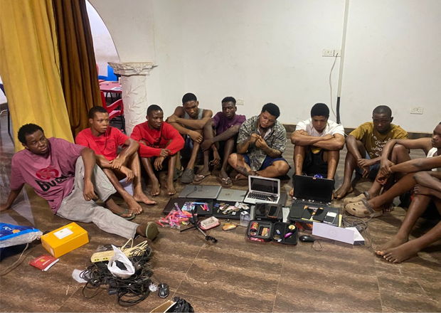 The suspects at the Northern Regional Police Command