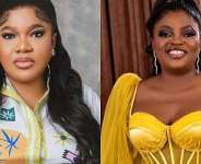 Toyin Abraham (left) and Funke Akindele