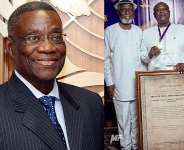“14 Years On, Ghana Finally Honours Him”: Koku Anyidoho’s Emotional Tribute as Atta Mills Receives Posthumous Award at Christian Honours 2026