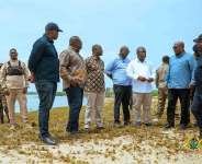 President Mahama highlights $150m WACA project during visit to Fuveme after tidal waves destruction