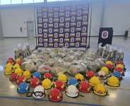 The firefighting equipment