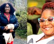 Mrs Gifty Akpene Kpodo (On the left), Mrs Josephine Dake-Abrahams (On the right)