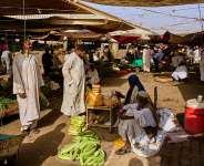 A market in Omdurman, outside of Khartoum, 26 April 2026. Markets have been repeated targets of drone attacks that have increasingly been claiming the lives of civilians in the ongoing conflict between the army and the RSF. - Bernat Armangue/AP