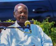 Ugandan President Yoweri Museveni speaks during a press conference after casting his ballot on 15 January 2026 during the general elections, which he won with over 71 percent of the vote. -  AFP
