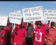 Message: Keep On Keta Residents & Anlo Youth Protesting Oil Production In Keta Delta!