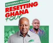 President Mahama Kicks Off Two-Day Savannah Region Visit Focused on Infrastructure and Growth