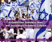 Antisemitism threatens Jews, occupation threatens Judaism