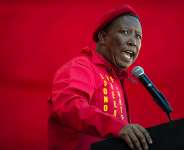 Julius Malema, President of the opposition EFF party