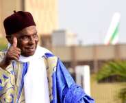 Former Senegalese President Abdoulaye Wade in Dakar, 10 July 2017. -  Seyllou/AFP