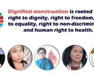 Dignified menstruation is the cornerstone of gender equality and rights