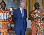 Otumfuo at Buckingham Palace