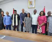 Boris Kodjoe Explores Sports Tourism Partnership in Courtesy Visit to Sports Minister Kofi Adams