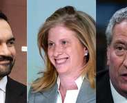 Zohran Mamdani - Mayor of New York City, Jessica Tisch - New York City Police Commissioner and Bill de Blasio - Former Mayor of New York City
