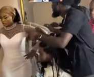 VIDEO: Bride calls off wedding after catching groom kissing another woman on wedding day