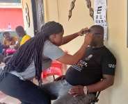 Akuma and Asuano benefit from International Village Girl’s life-changing eye care