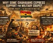 Rising frustrations in Ghana spark debate as some express support for military coups. But history warns otherwise. Is this a call for change or a risk of regression? The answers demand deeper reflection on democracy, governance, and accountability in Ghana today.