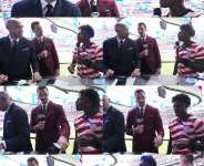 Speed kicked out after telling Zlatan ibrahimovi and Thierry Henry that Ronaldo will win the World Cup