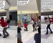Angry boyfriend disgraces girlfriend, takes back iPhone 15 and expensive wig he bought for her after rejecting his public proposal