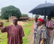 Nandom Naa leads land peace initiative, inspects disputed sites at St Theresa’s Hospital and Nandom Parish