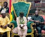 Hon. Nii Lantey Vanderpuye seeks Chief Imam’s blessings ahead of NDC National Chairman bid