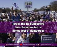Israel and its supporters turn Palestine into a litmus test of democracy