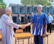 Tamale Assembly distributes 1,450 mono desks to address school furniture deficit
