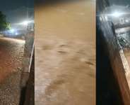 Torrential Rains Flood Accra: Major Roads Submerged, Commuters Stranded in Monday Chaos