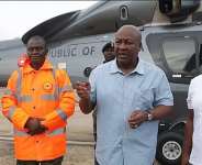 Flood crisis: Mahama blames climate change, poor planning; announces crackdown