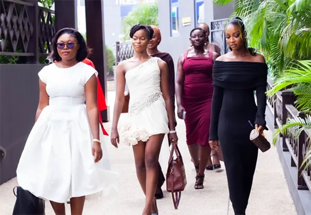 Some of the ladies who attended the audition