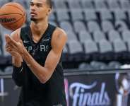 Victor Wembanyama of the San Antonio Spurs was judged the most valuable player of the 2026 Western Conference series. - AP Photo/Eric Gay - Eric Gay